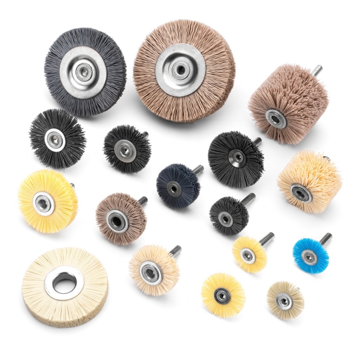 Fiber grinding brush(with abrasives)