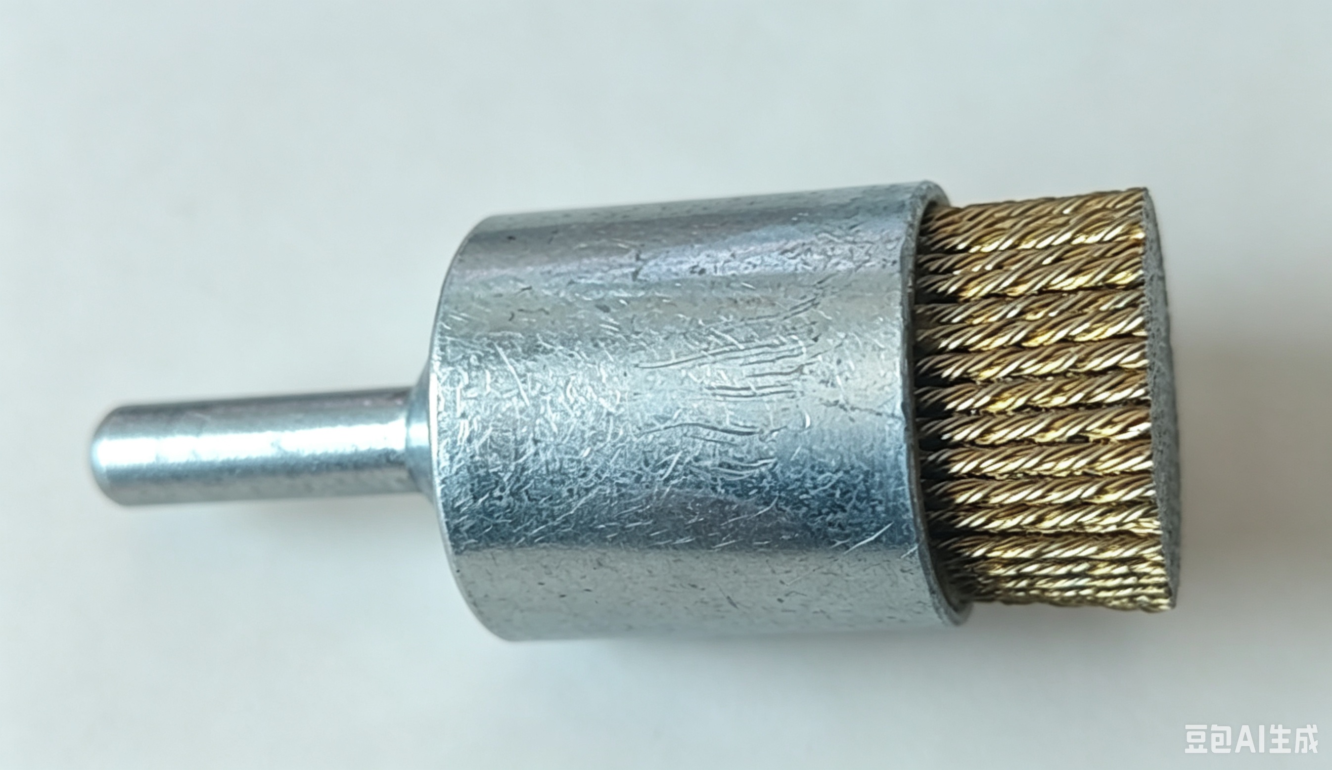 Twisted-in-wire brush